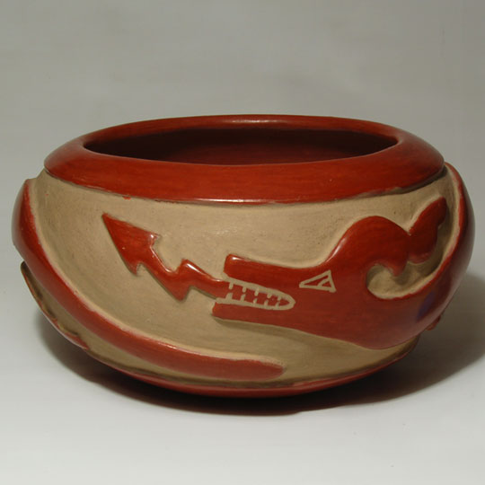 Sara Fina Tafoya Pottery - C3793B